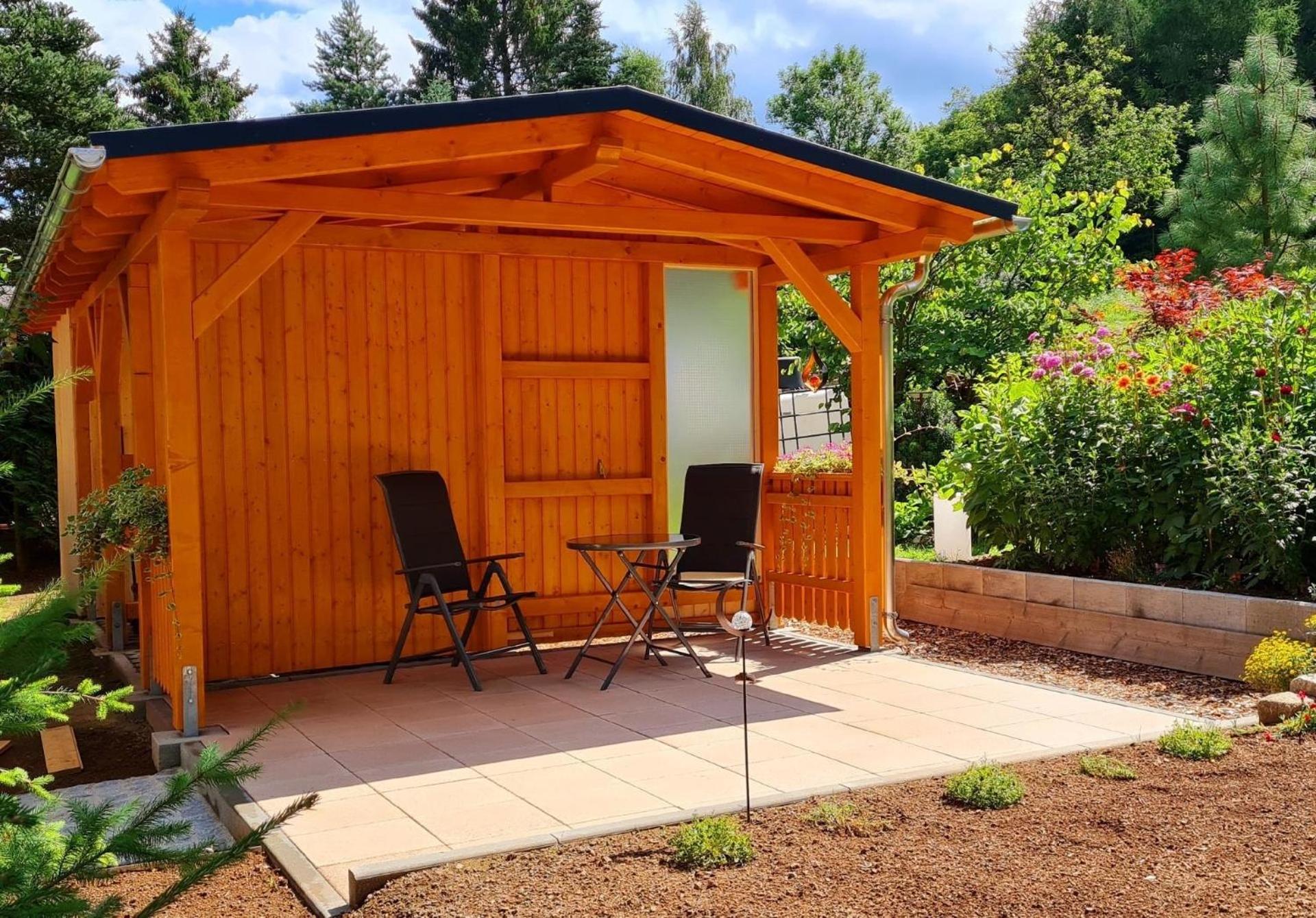 Ferienwohnung Glashuette Horn Exterior foto